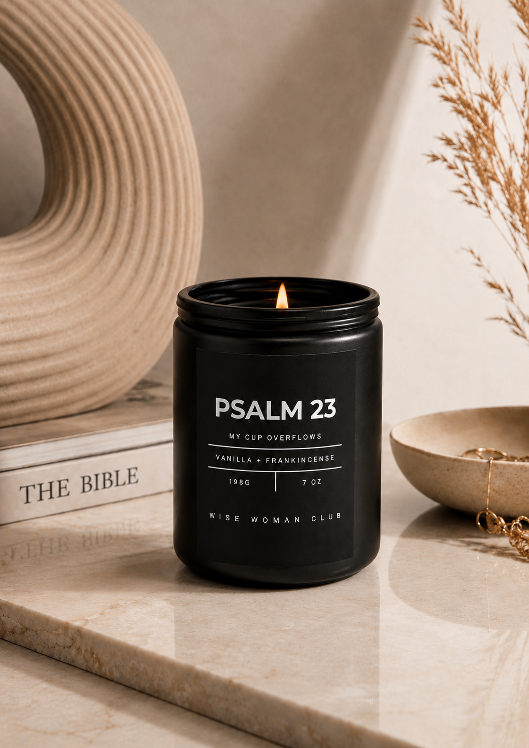 PSALM 23 CANDLE