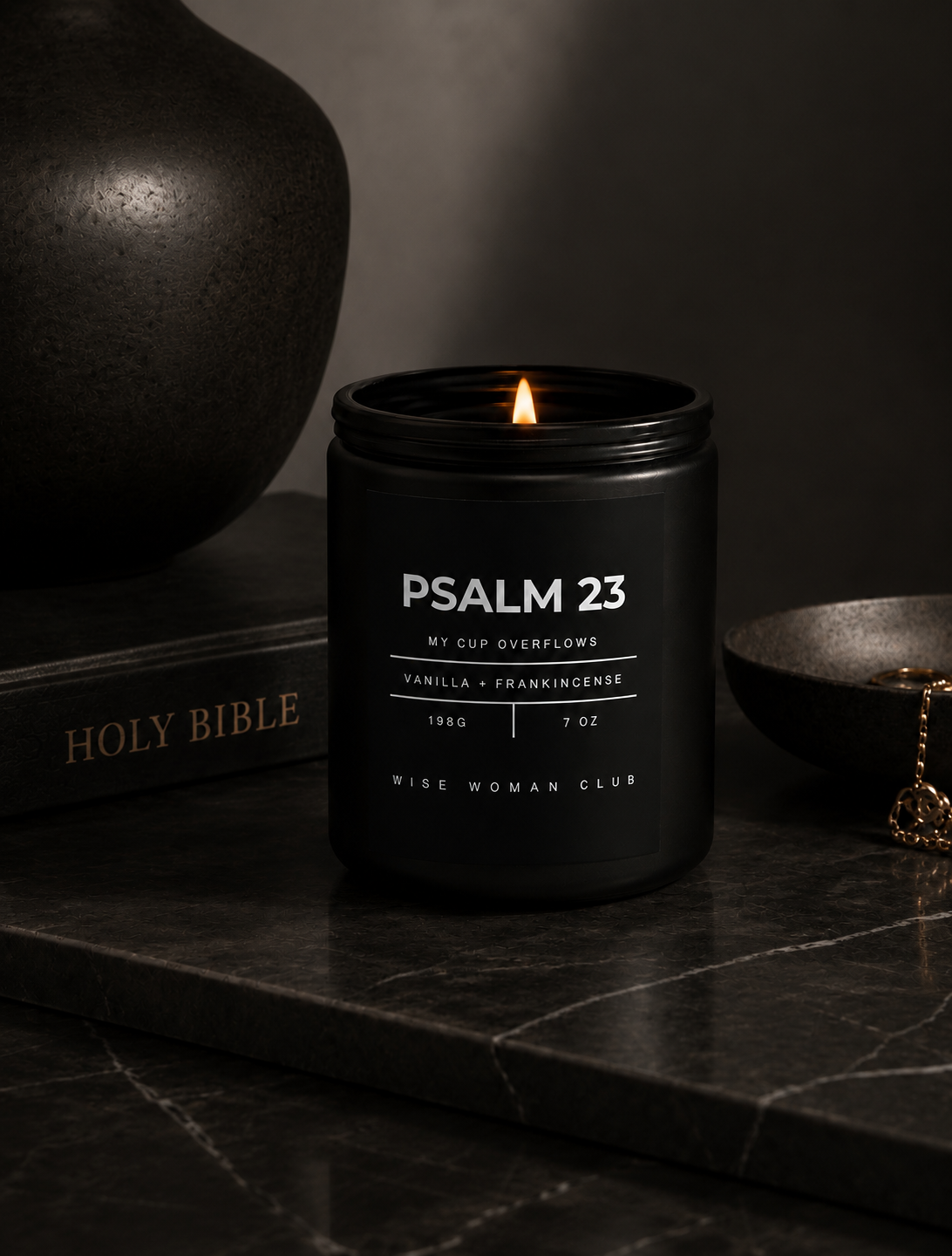 PSALM 23 CANDLE