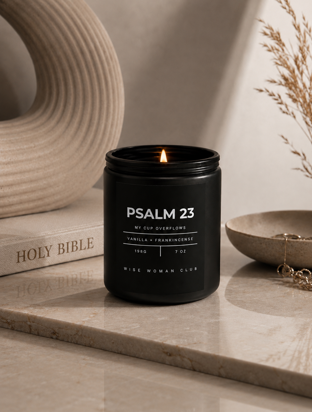 PSALM 23 CANDLE